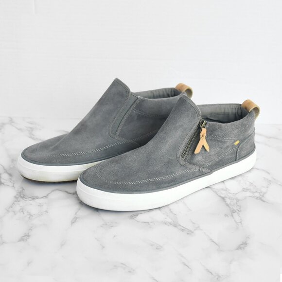 Sperry Top Sider Crest Lug Suede Chukka Sneaker Gray Size 12 - Picture 5 of 7